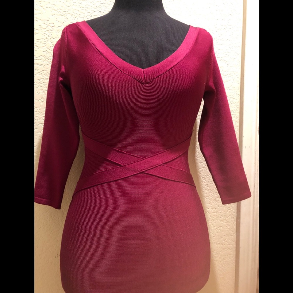 Bebe fitted dress